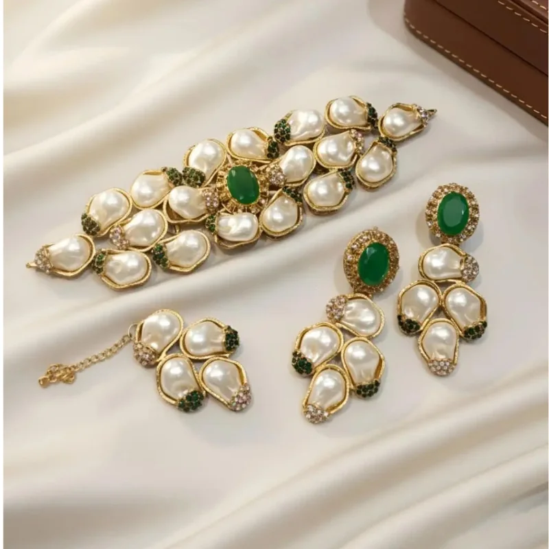 Turkish Choker Set – Lunara Charm Elegant Turkish Jewelry - Image 2