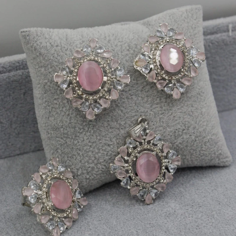 Elegant Jewelry Combo Set – Elegance in Every Shade - Image 2